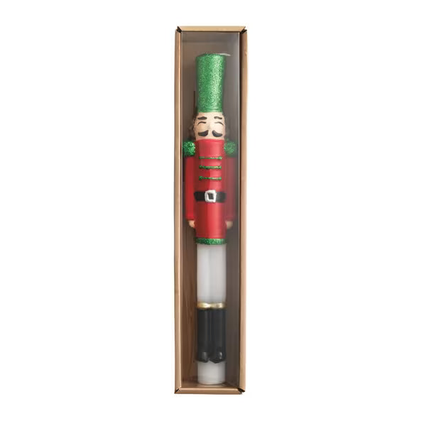 Nutcracker Taper Candle
