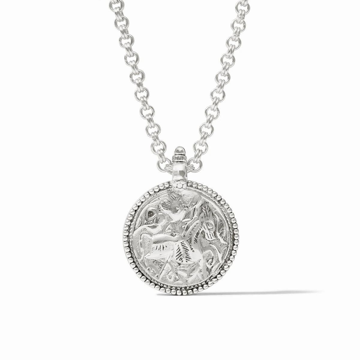 Coin Pendant- Silver