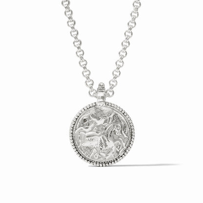 Coin Pendant- Silver