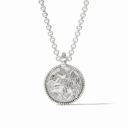 Coin Pendant- Silver