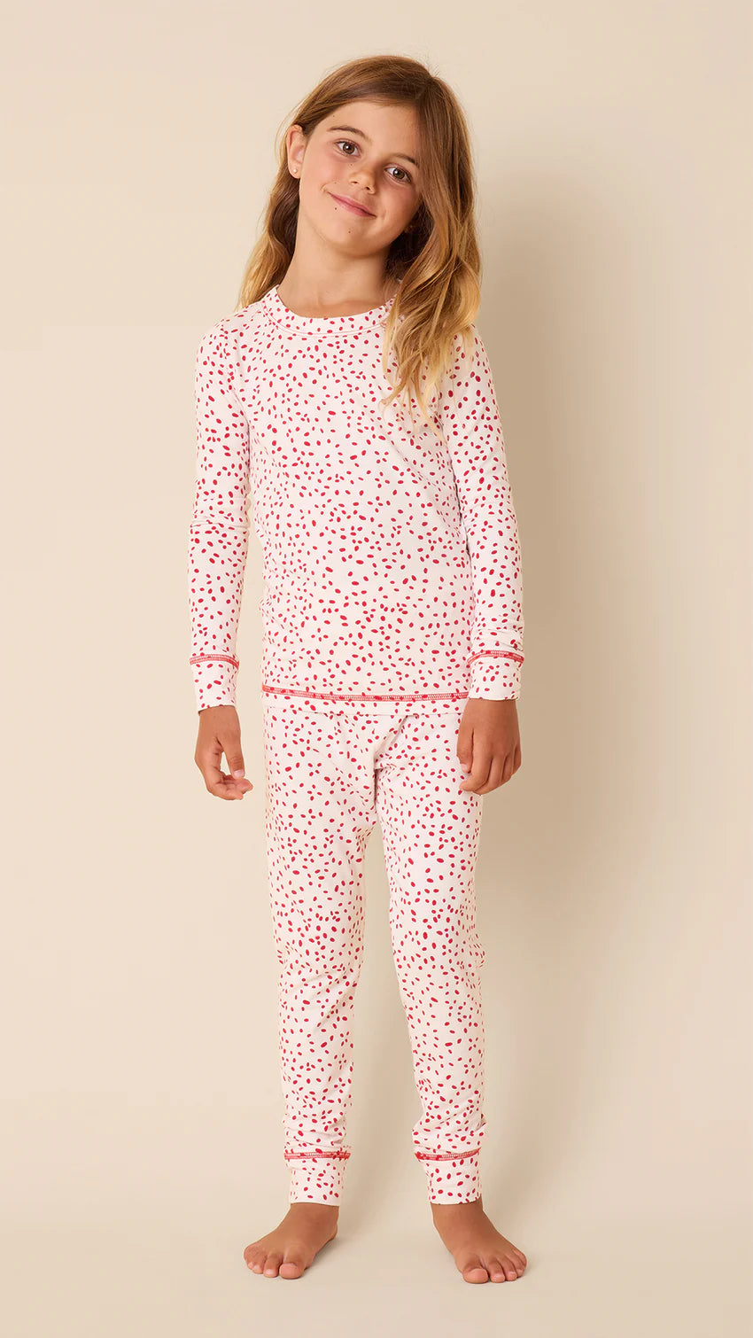 Pima Knit Kids Pajama Set