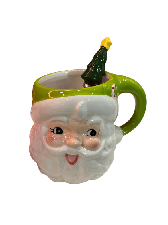 Santa Mug w/Spoon