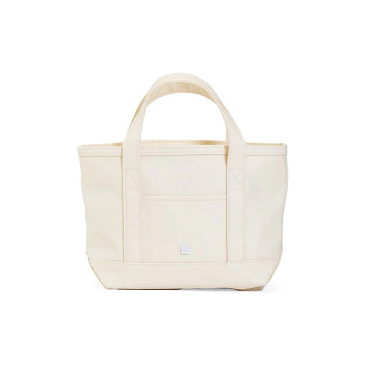 Mini Tote Coated Canvas Natural