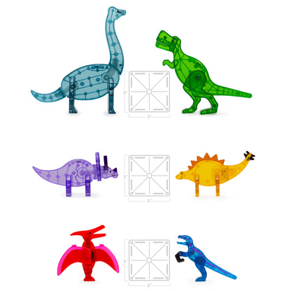 Magna-Tiles Dino World XL