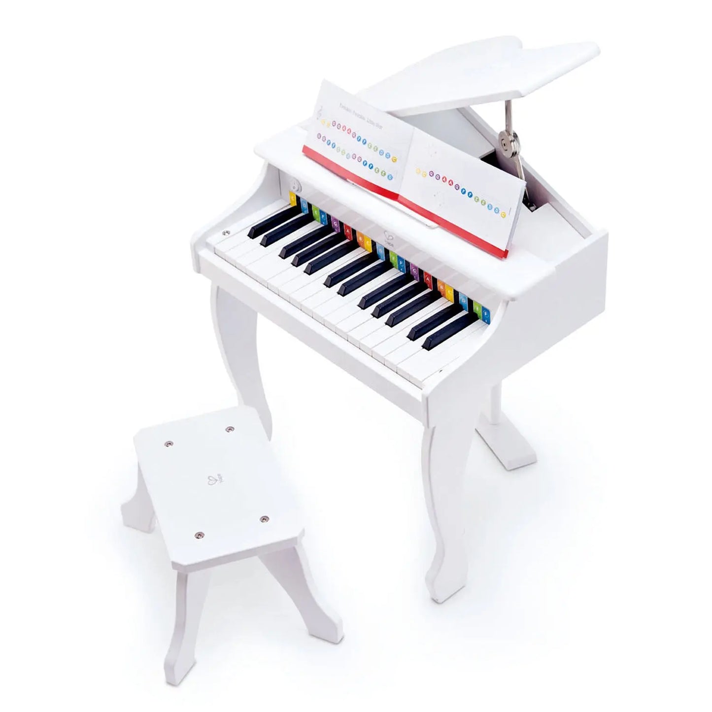 Deluxe White Grand Piano