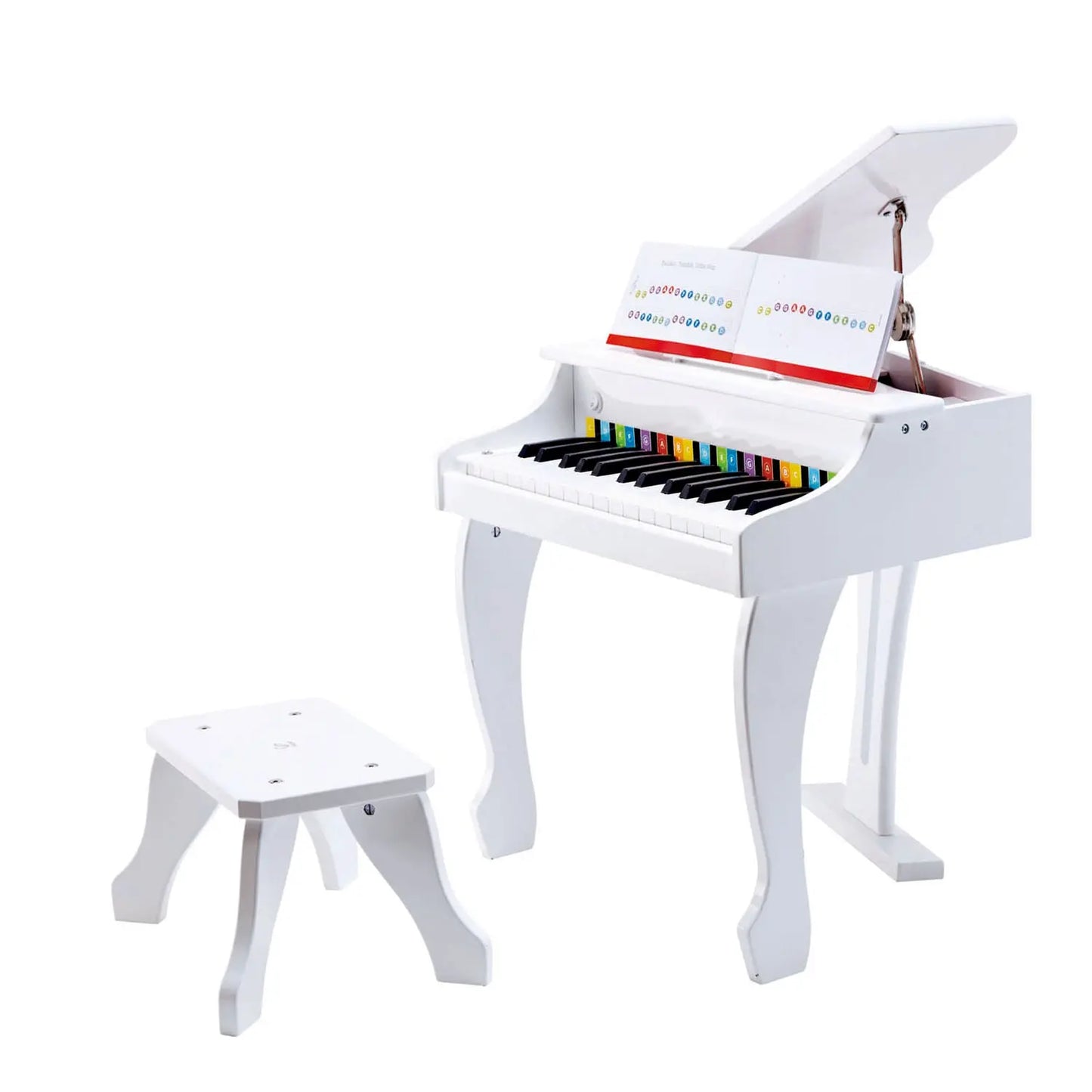 Deluxe White Grand Piano