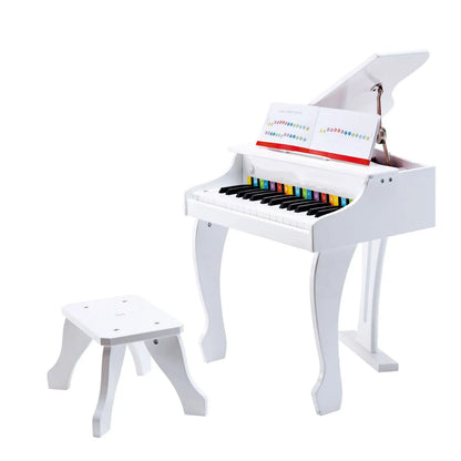 Deluxe White Grand Piano