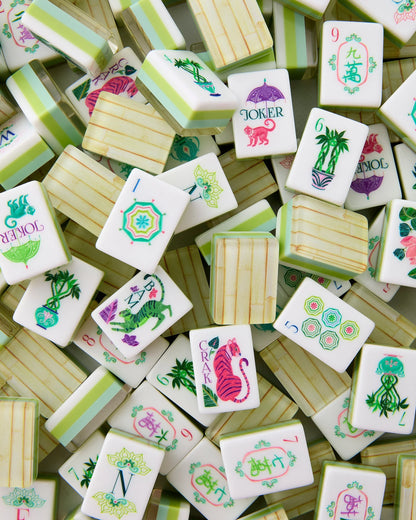 Palm Royale Mahjong Tiles