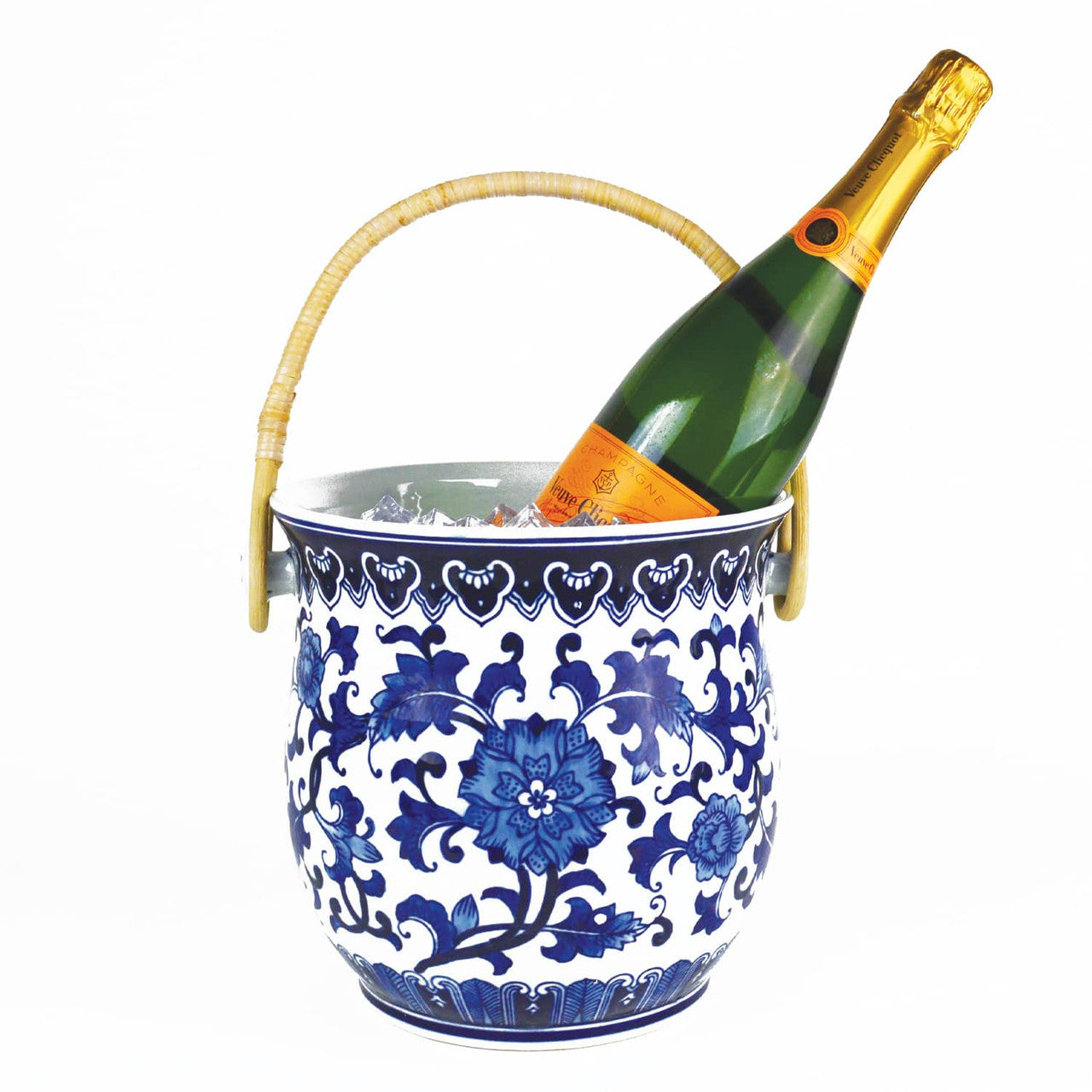 Blue Chinoiserie Ice Bucket