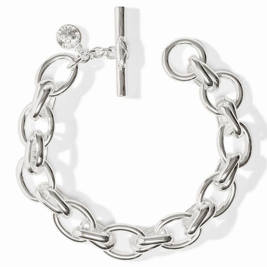 Essex Link Bracelet- Silver