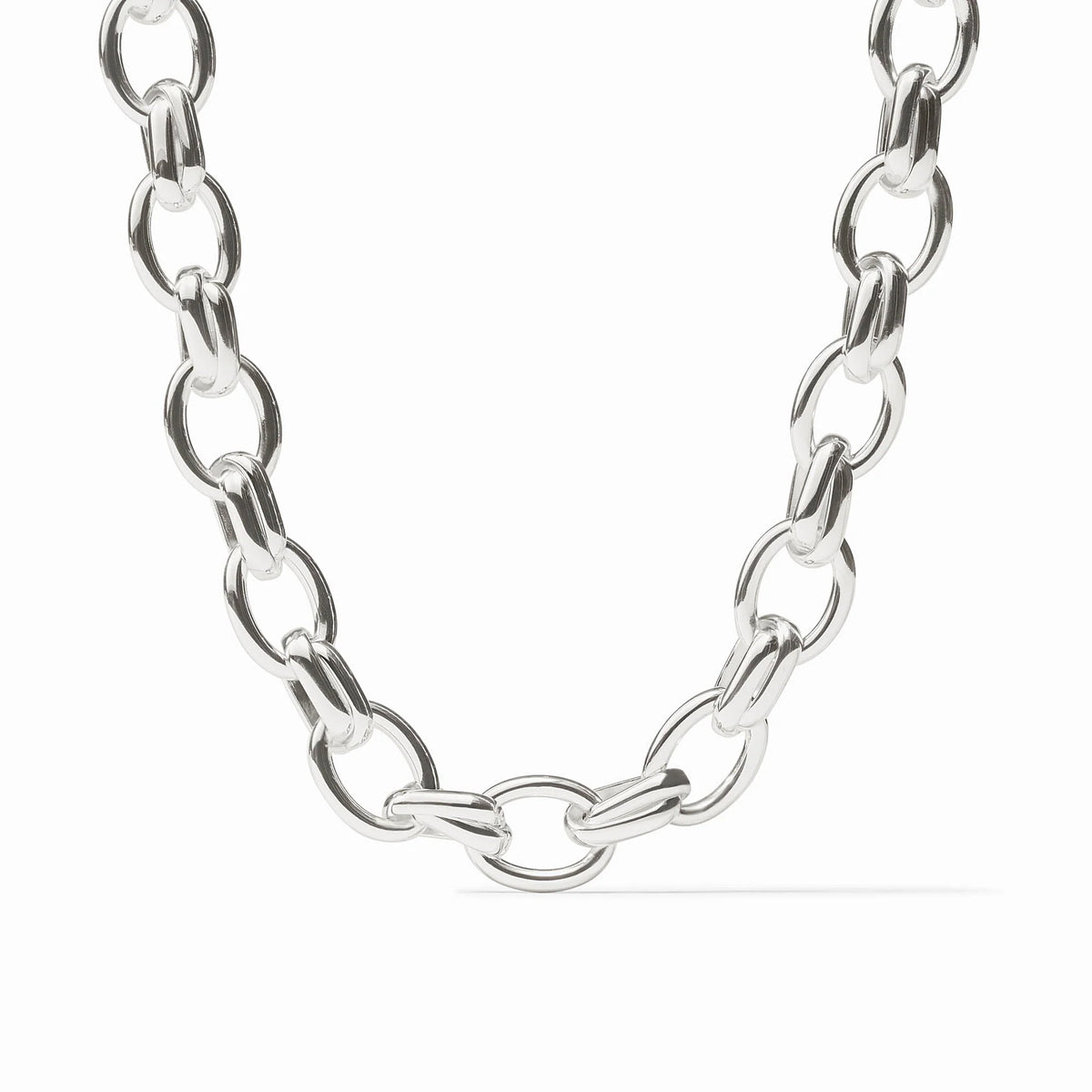 Essex Link Necklace- Silver