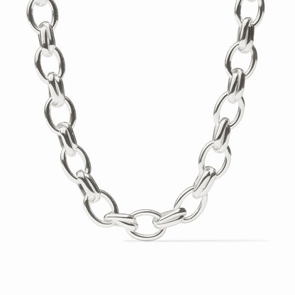 Essex Link Necklace- Silver