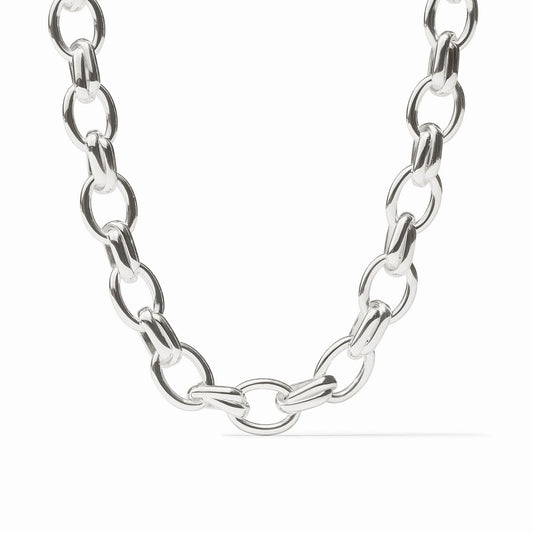 Essex Link Necklace- Silver