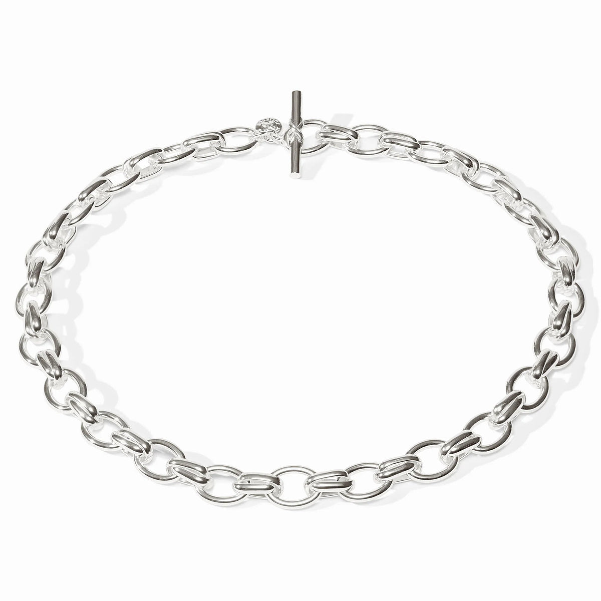 Essex Link Necklace- Silver