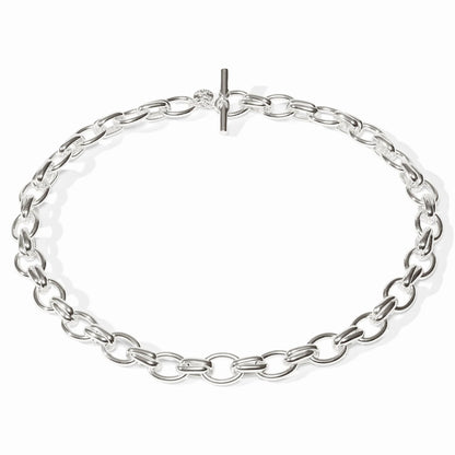 Essex Link Necklace- Silver