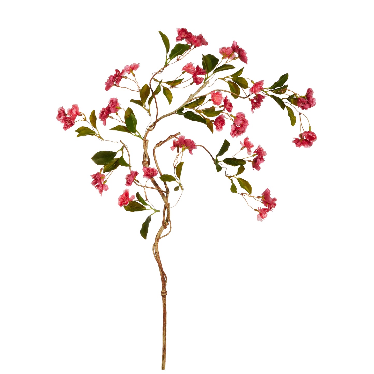 35" Pink Cherry Blossom Branch