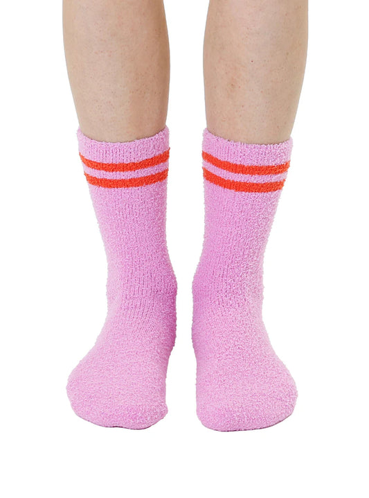Oh What Fun Fuzzy Crew Socks