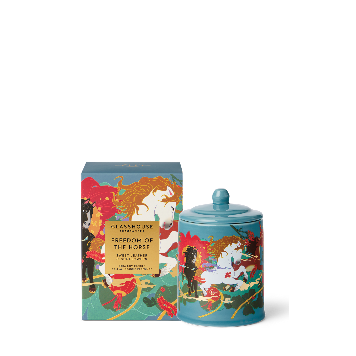 Glasshouse Fragrances Triple Scented Soy Candle (13.4 oz)