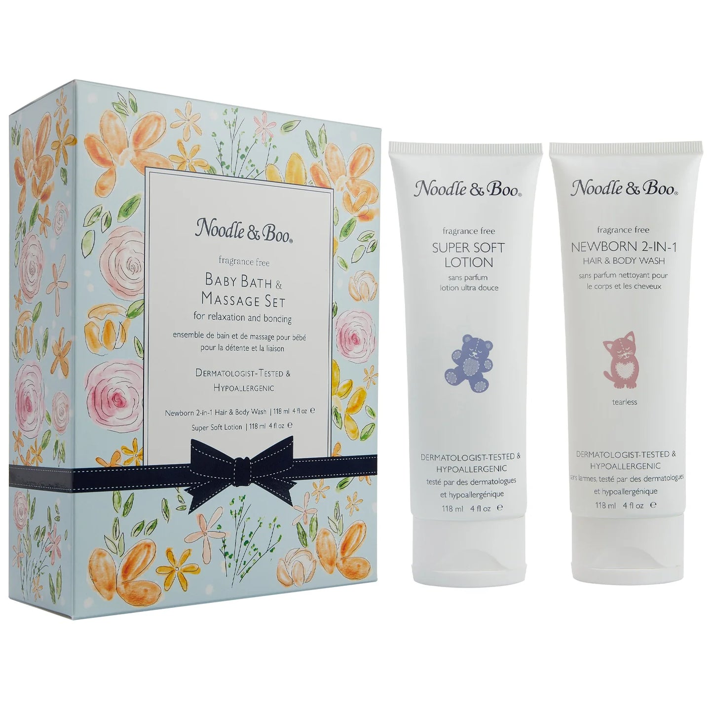 Baby Bath & Massage Gift Set