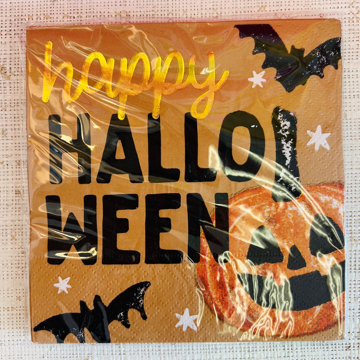 Halloween Paper Cocktail Napkin