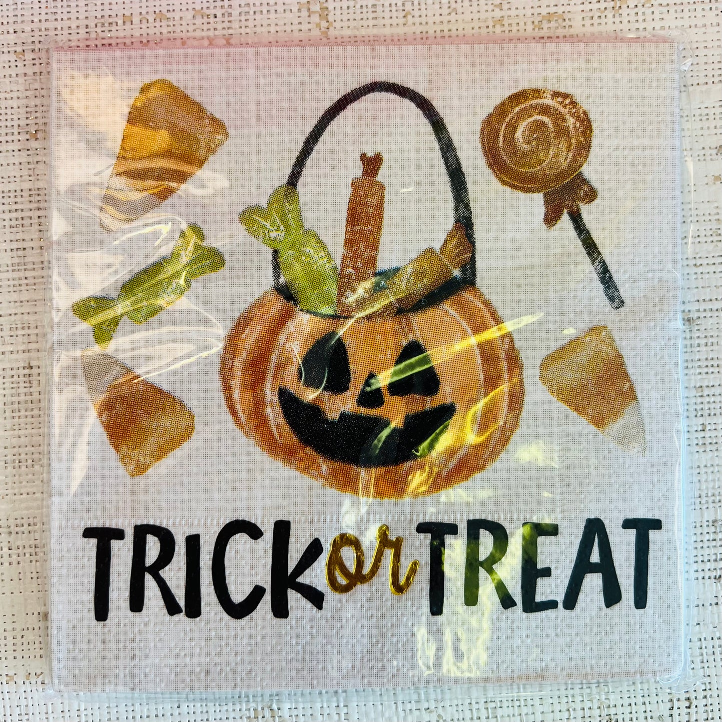 Halloween Paper Cocktail Napkin