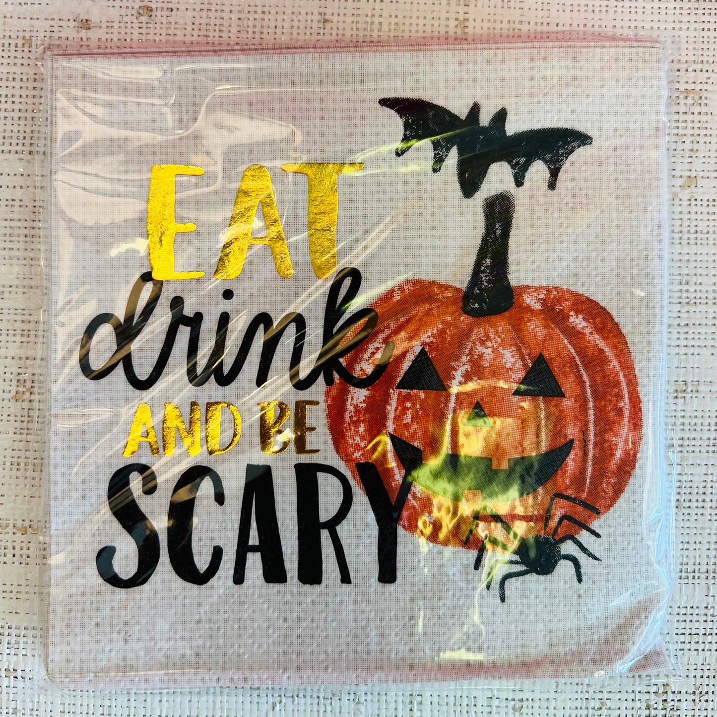 Halloween Paper Cocktail Napkin