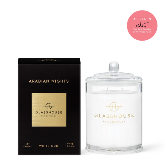 Glasshouse Triple Scented Soy Candle - ARABIAN NIGHTS