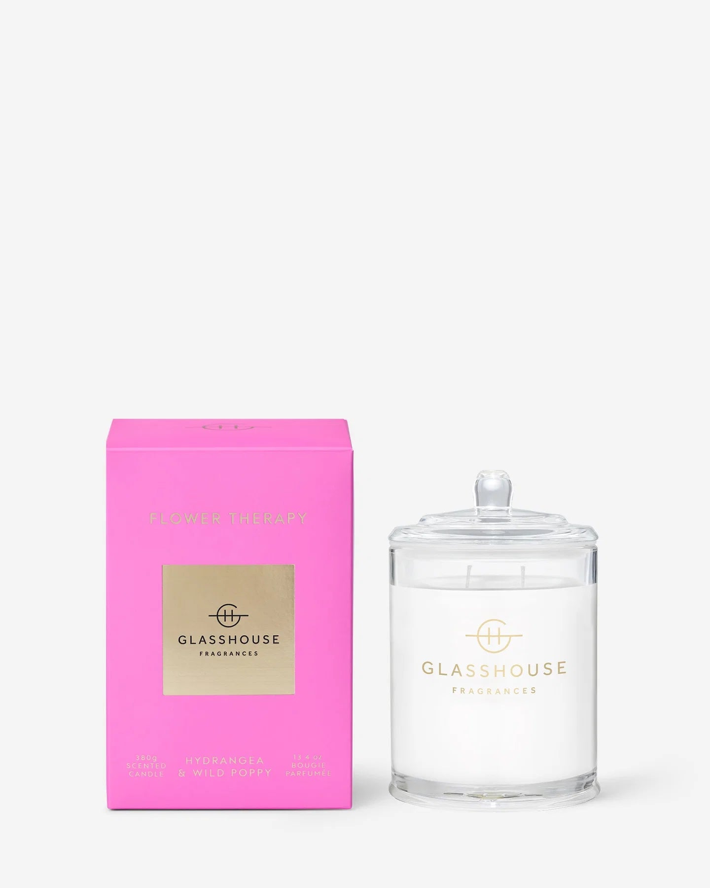 Glasshouse Triple Scented Soy Candle - FLOWER THERAPY