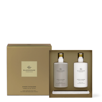 Glasshouse Hand Wash and Lotion Duo with Tray