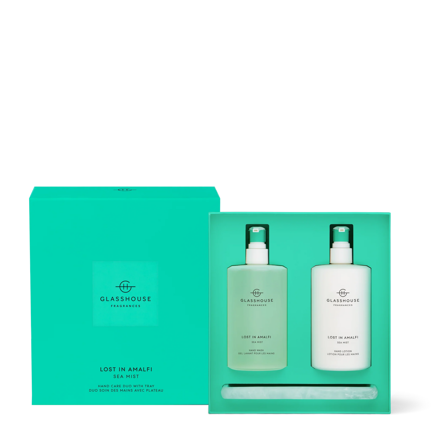 Glasshouse Hand Wash and Lotion Duo with Tray