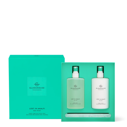 Glasshouse Hand Wash and Lotion Duo with Tray
