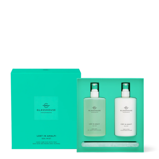 Glasshouse Hand Wash and Lotion Duo with Tray