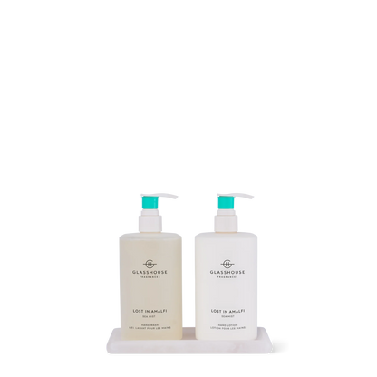 Glasshouse Hand Wash and Lotion Duo with Tray