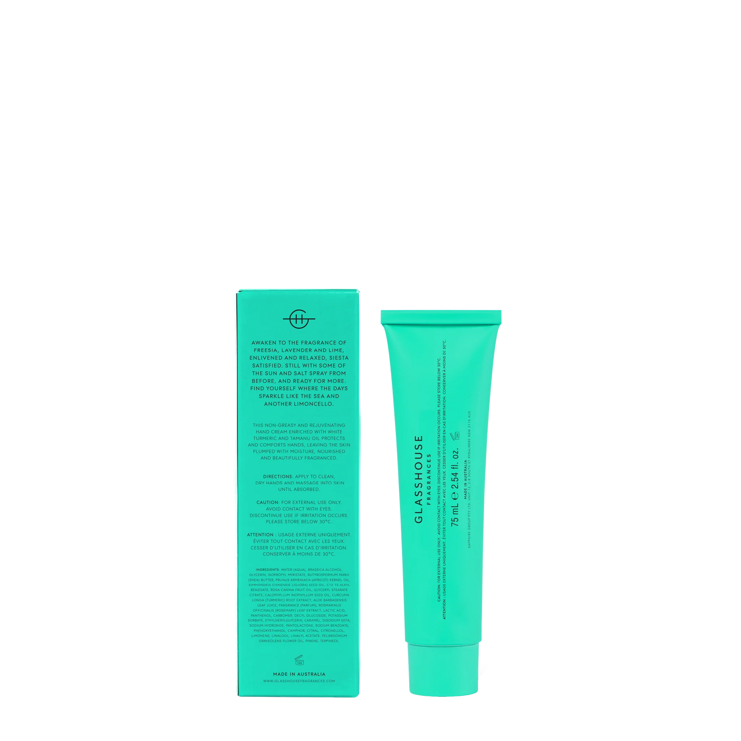 Glasshouse Hand Cream 2.5 oz