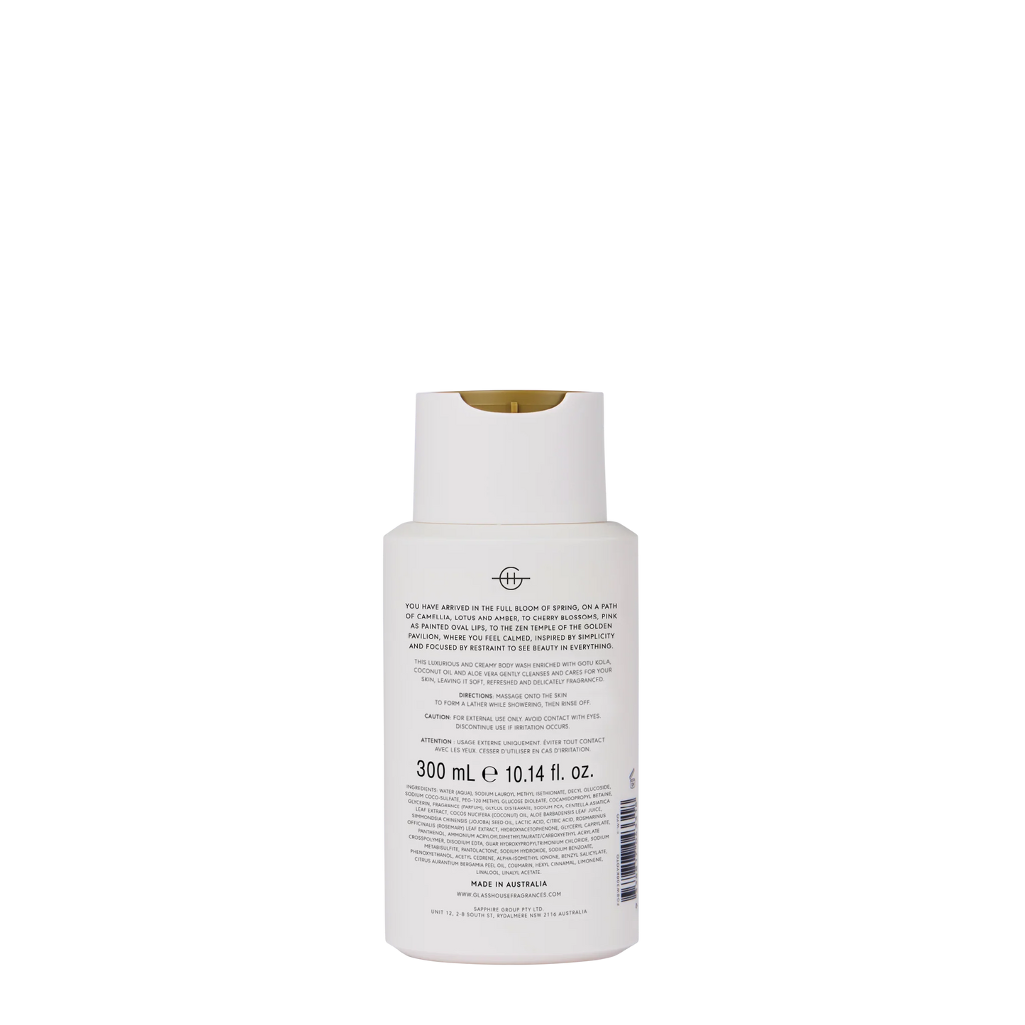 Glasshouse Fragrances 10.1 oz Body Wash