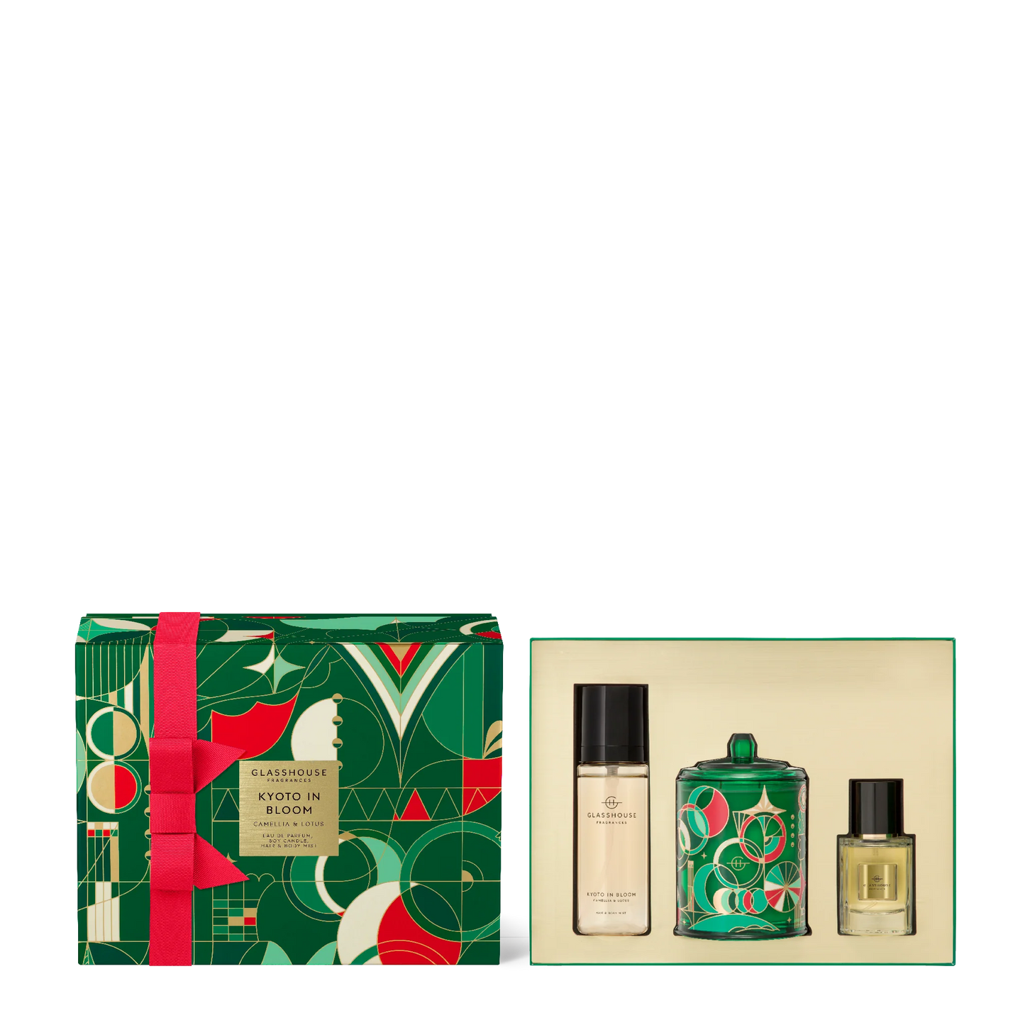 Glasshouse Fragrances Kyoto in Bloom Trio GIft Set