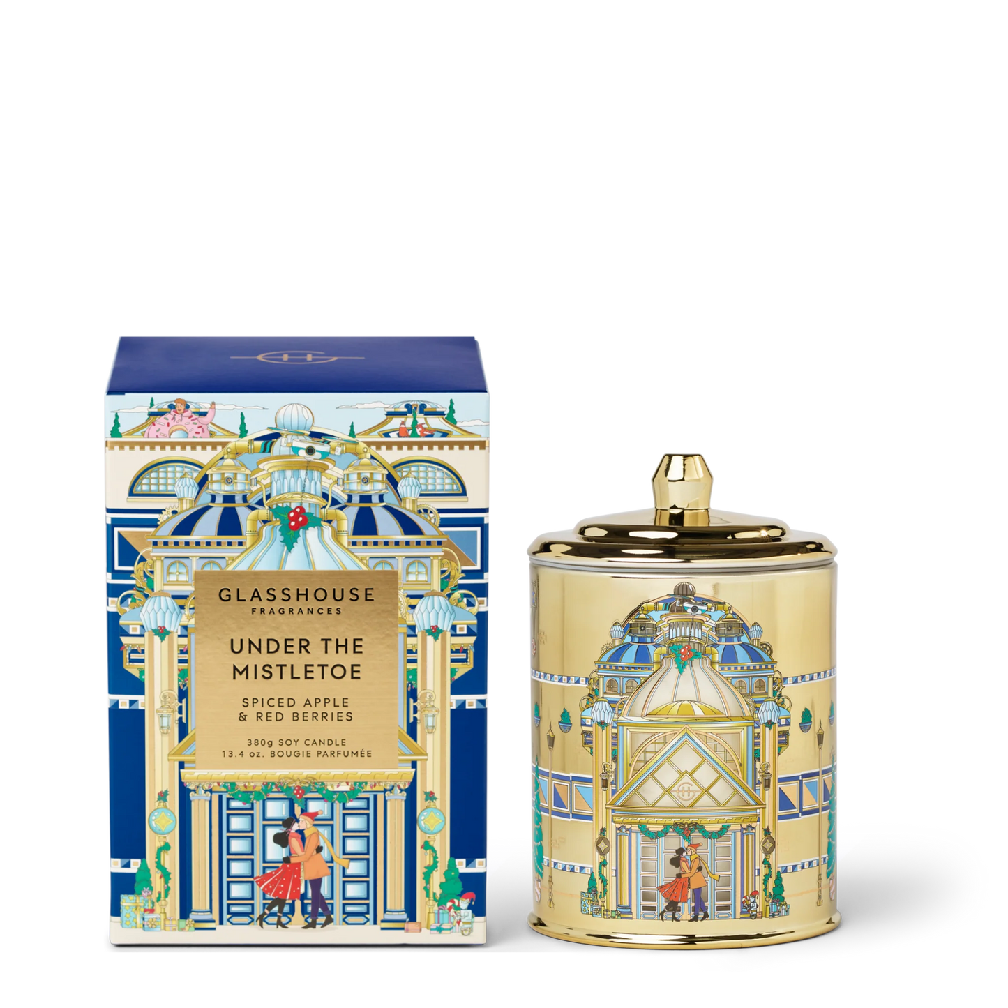 Glasshouse Fragrances 13.4oz Holiday Candle