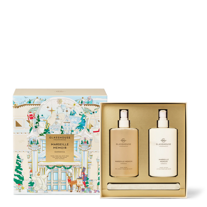 Glasshouse Fragrances Holiday Hand Care Duo Marseille Memoir