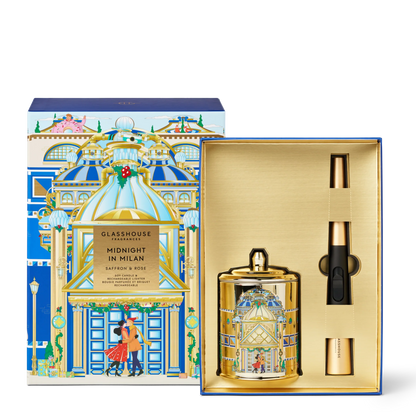 Glasshouse Fragrances 13.4oz Candle & Arc Wand Lighter