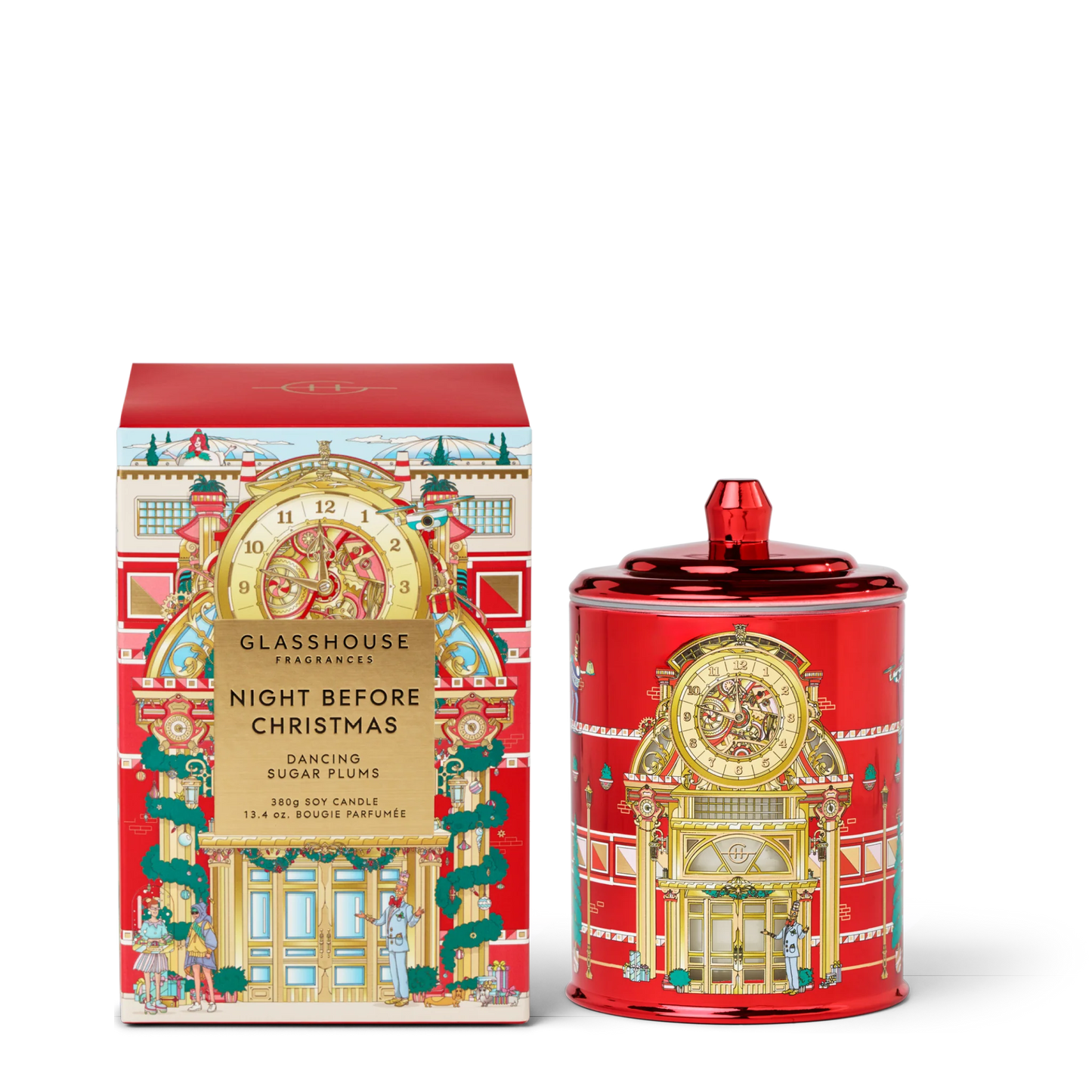 Glasshouse Fragrances 13.4oz Holiday Candle