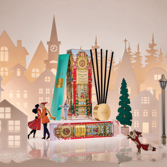 Glasshouse Fragrances Christmas Scent Scene Duo- Night Before Christmas & Lost in Amalfi