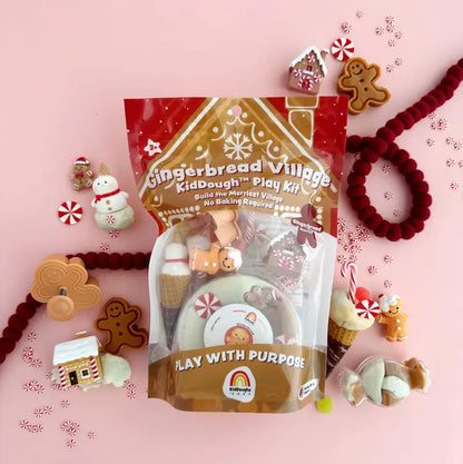 KidDough Play Kit - Gingerbread Village