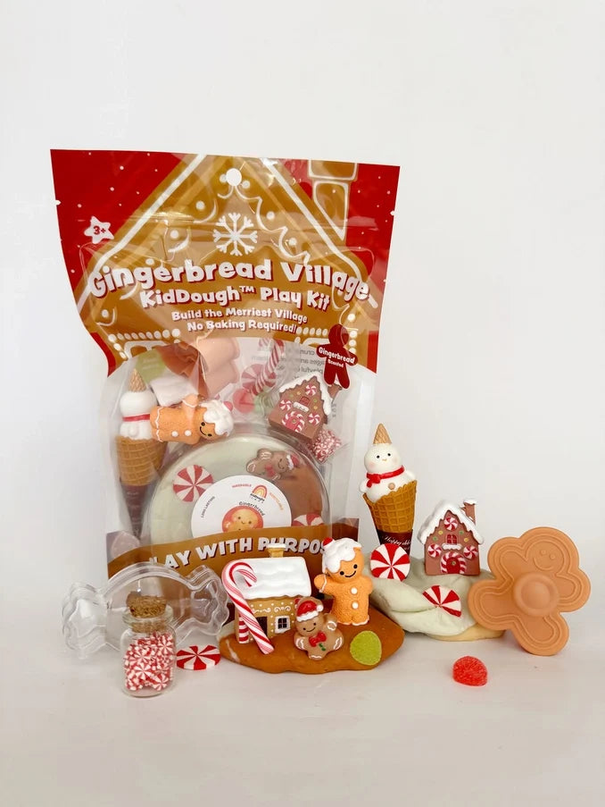 KidDough Play Kit - Gingerbread Village