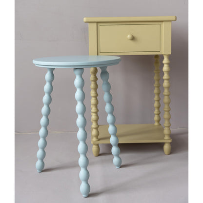 Robin's Egg Blue Accent Table