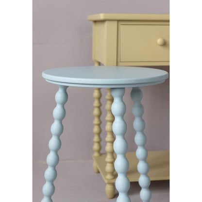 Robin's Egg Blue Accent Table