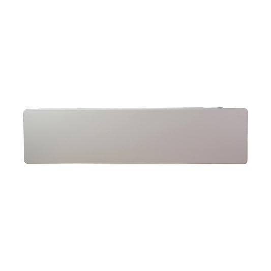 White Spindle-Leg Console Table