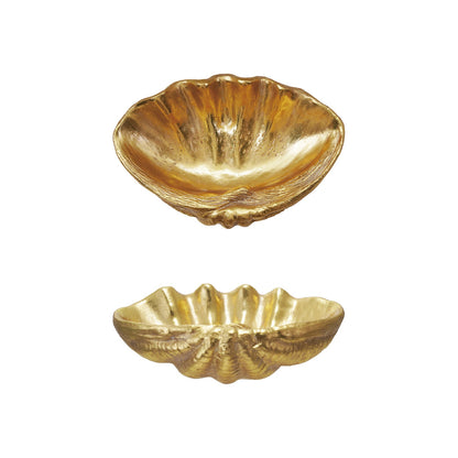 Gilded Shell Display Bowl