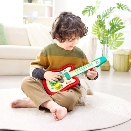 Rainbow Rock Pixel Guitar
