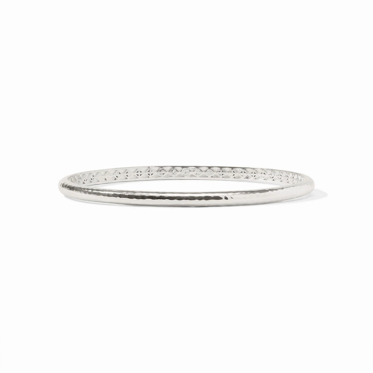 Havana Demi Bangle- Silver