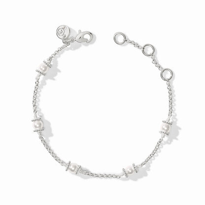 Hydra Delicate Bracelet- Pearl/Silver